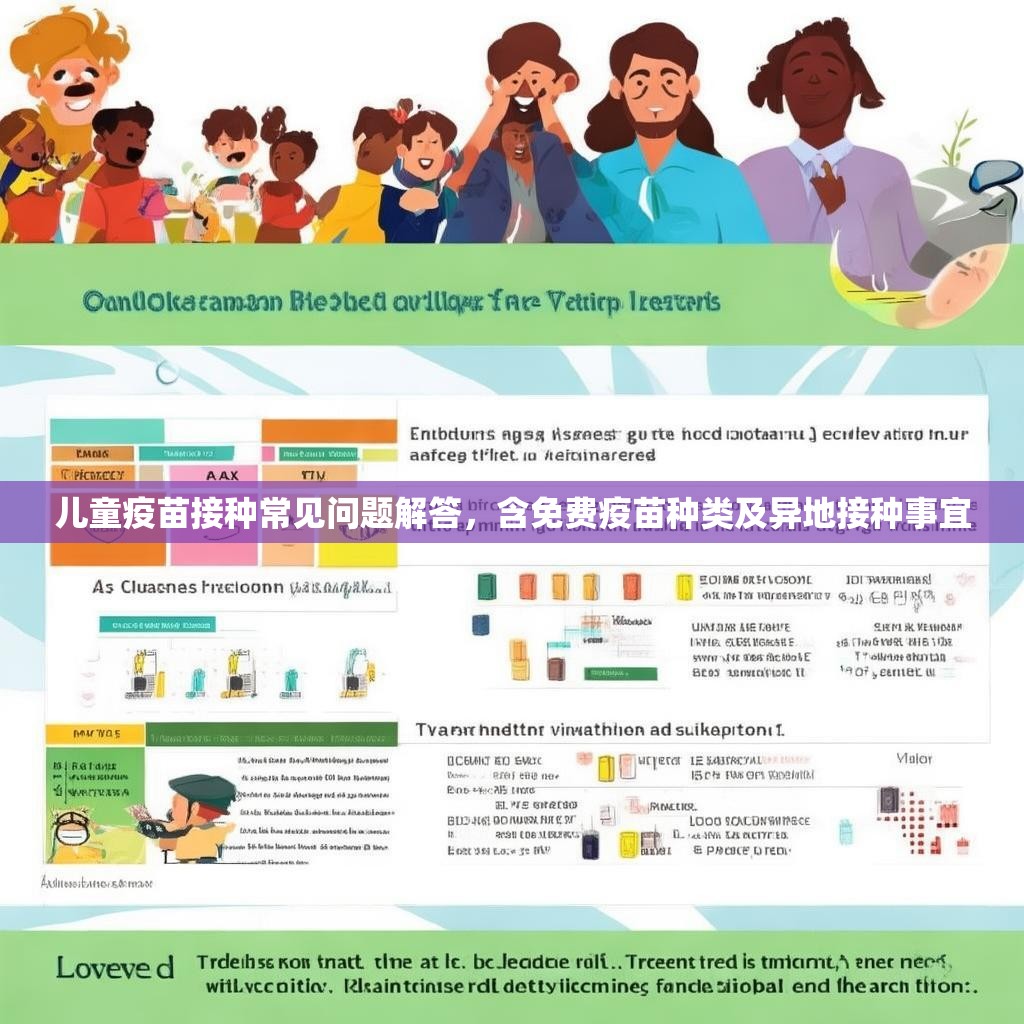 儿童疫苗接种常见问题解答，含免费疫苗种类及异地接种事宜