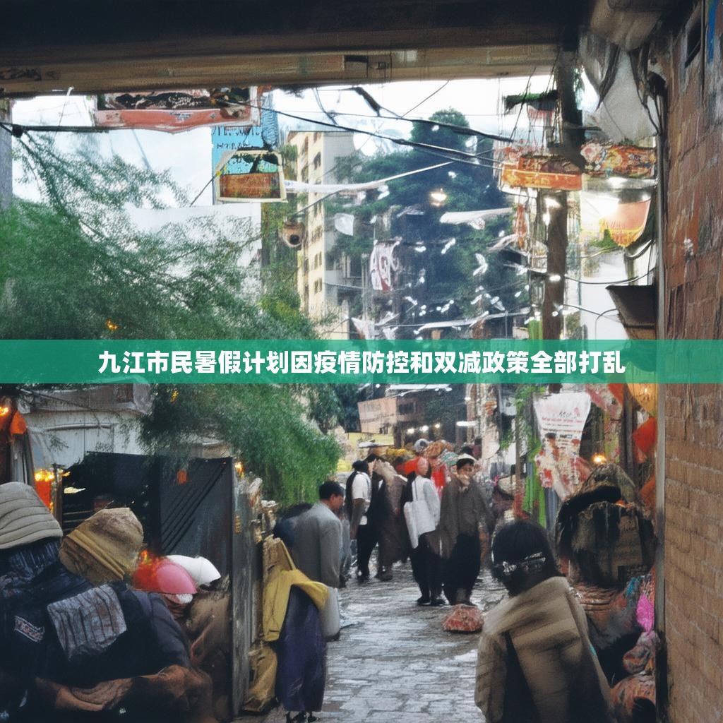 九江市民暑假计划因疫情防控和双减政策全部打乱