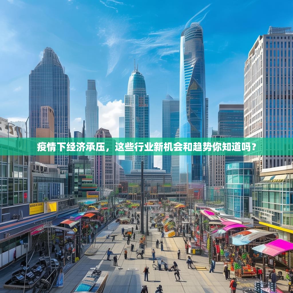 疫情下经济承压，这些行业新机会和趋势你知道吗？