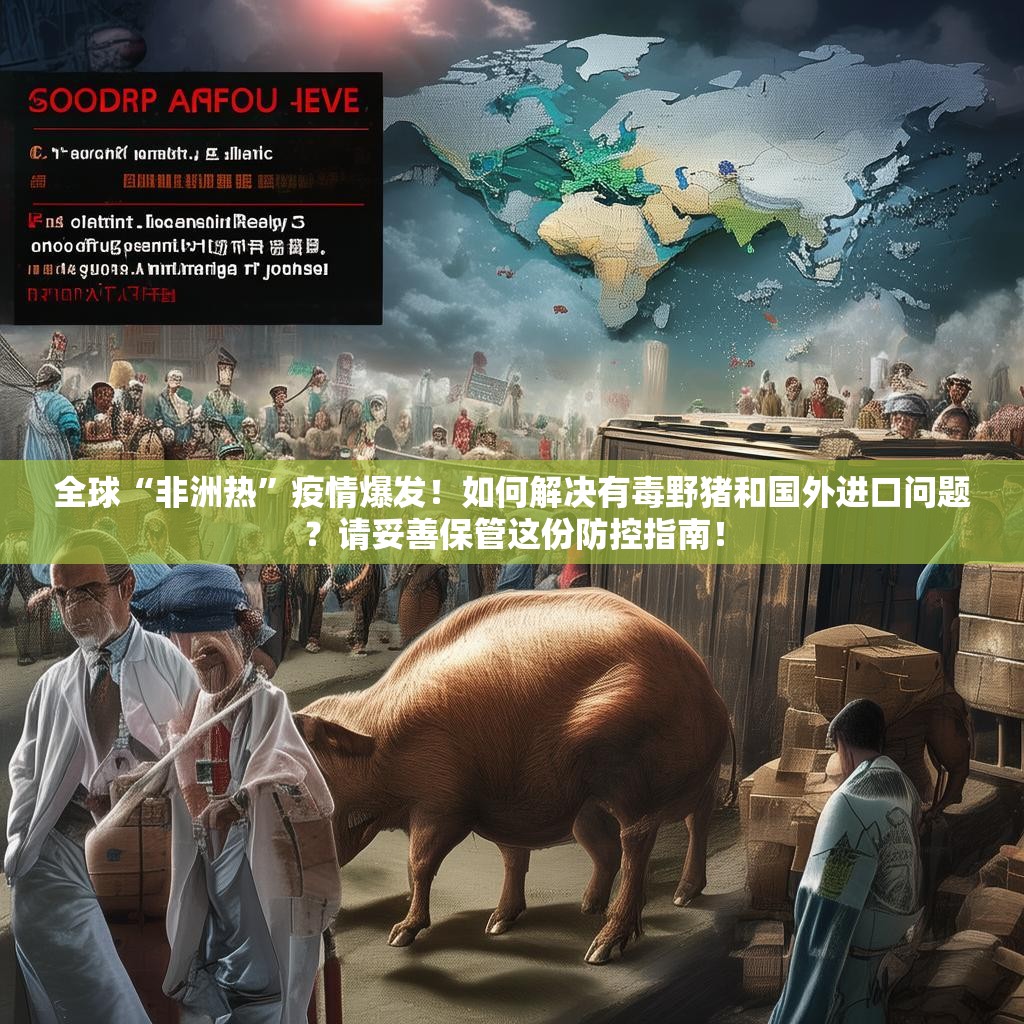 全球“非洲热”疫情爆发！如何解决有毒野猪和国外进口问题？请妥善保管这份防控指南！