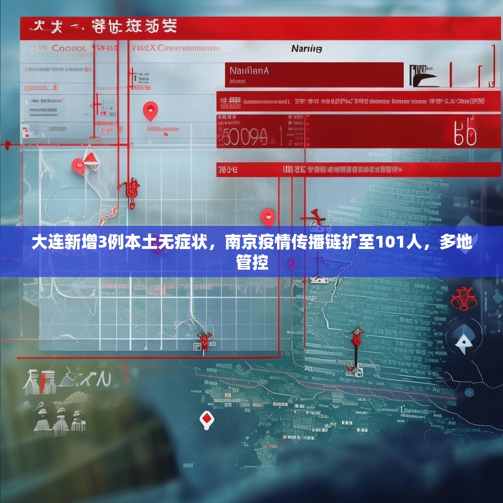 大连新增3例本土无症状，南京疫情传播链扩至101人，多地管控