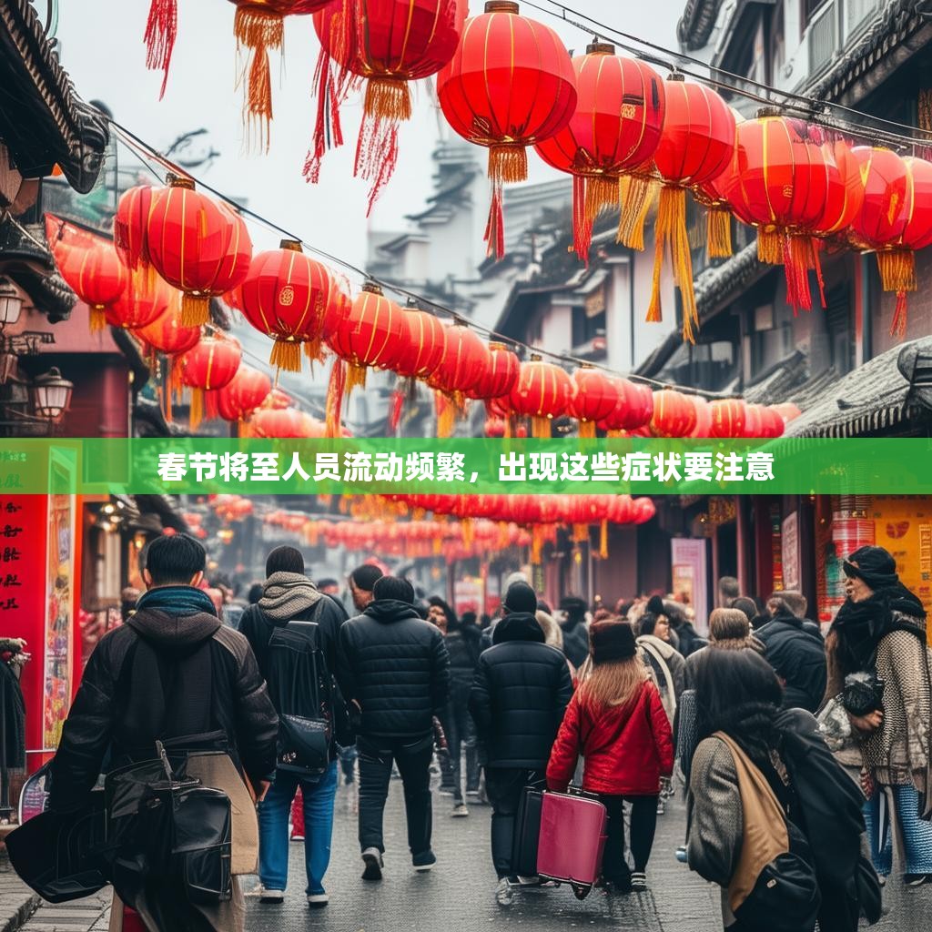 春节将至人员流动频繁,出现这些症状要注意