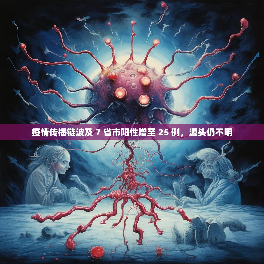 疫情传播链波及 7 省市阳性增至 25 例，源头仍不明