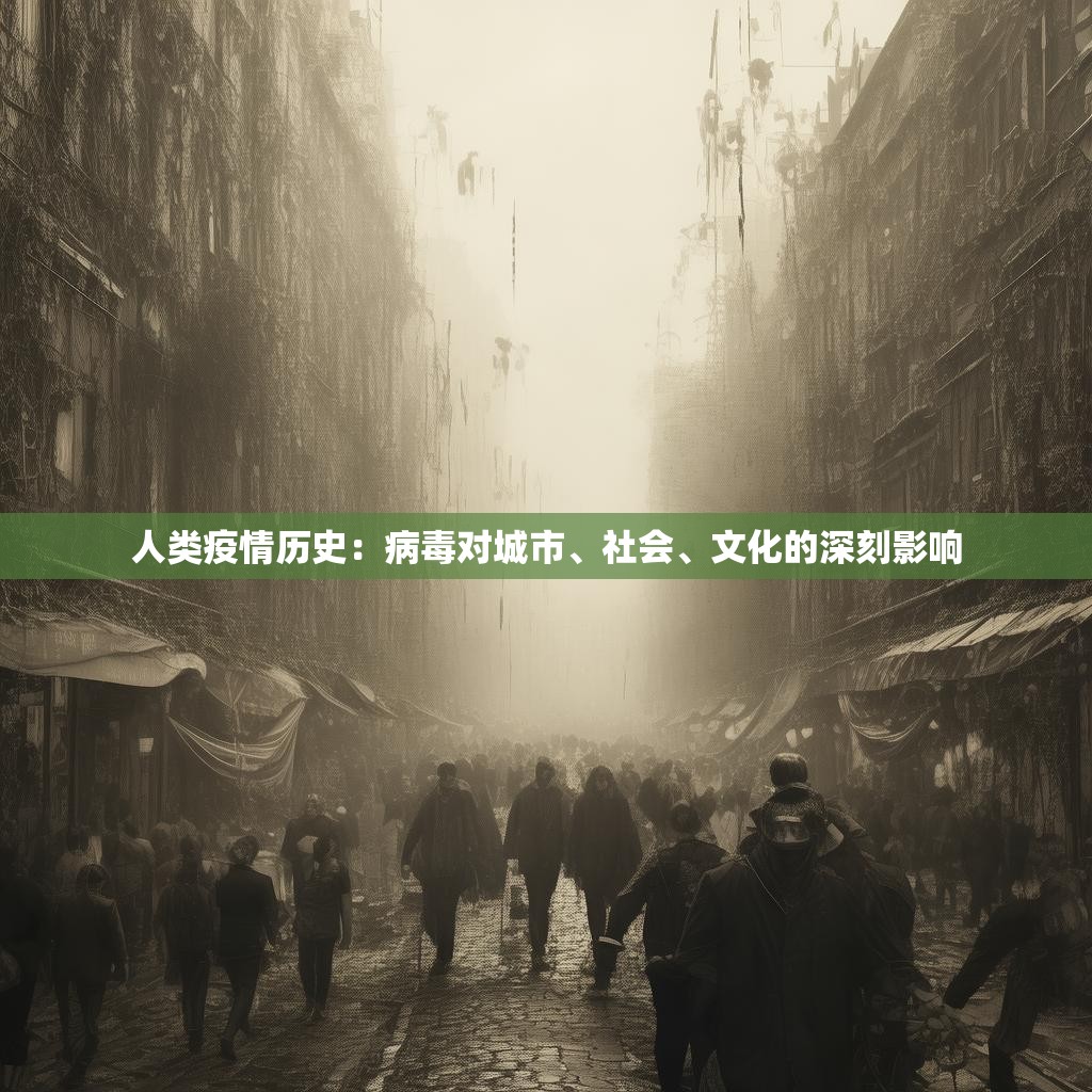 人类疫情历史:病毒对城市、社会、文化的深刻影响