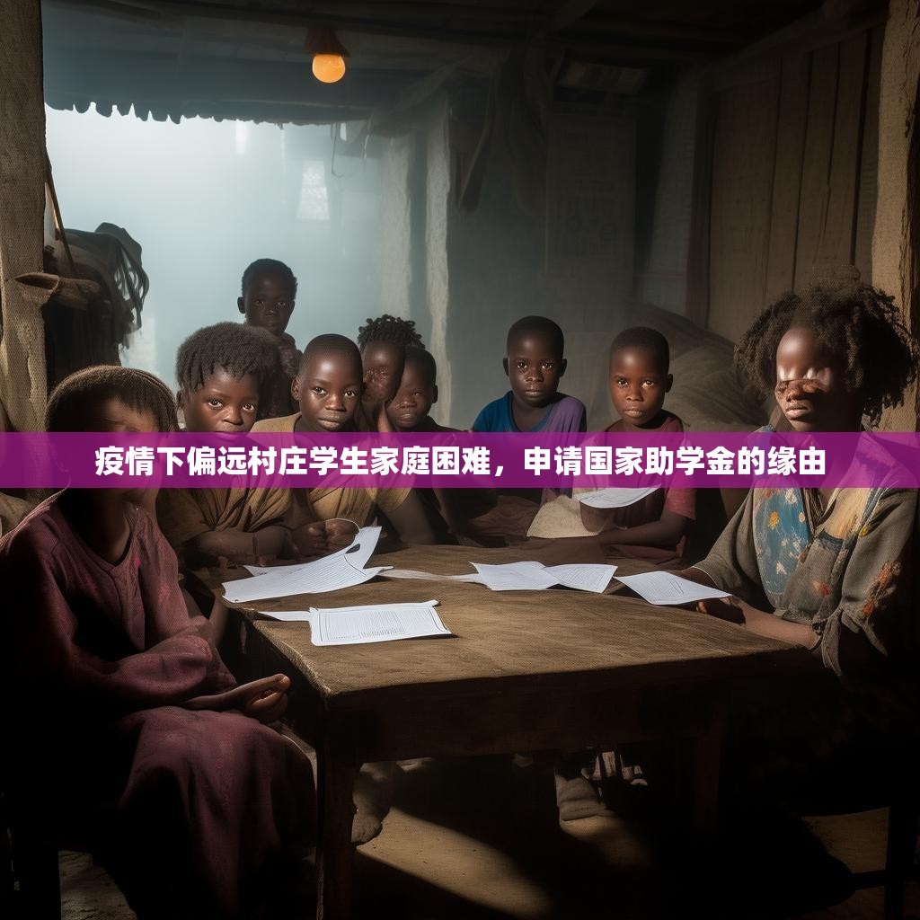 疫情下偏远村庄学生家庭困难，申请国家助学金的缘由