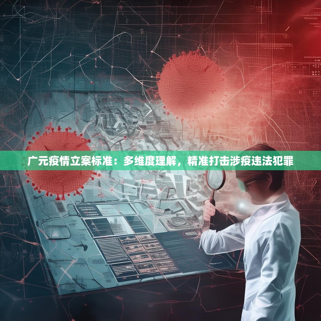 广元疫情立案标准:多维度理解,精准打击涉疫违法犯罪