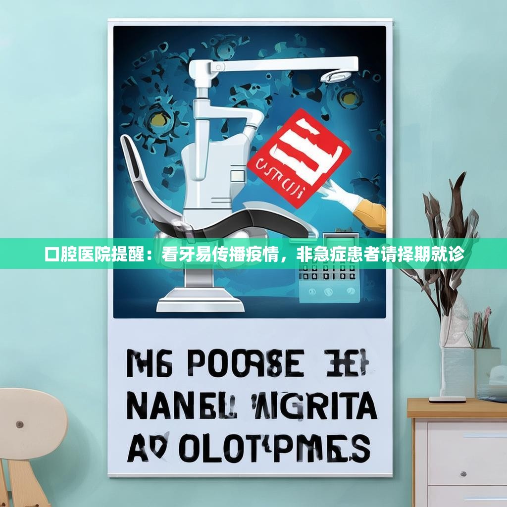 口腔医院提醒：看牙易传播疫情，非急症患者请择期就诊