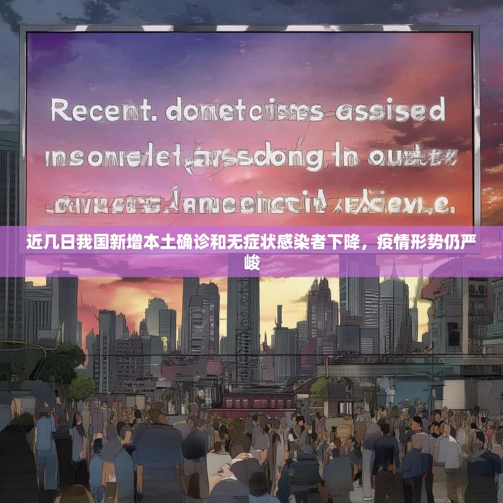 近几日我国新增本土确诊和无症状感染者下降，疫情形势仍严峻