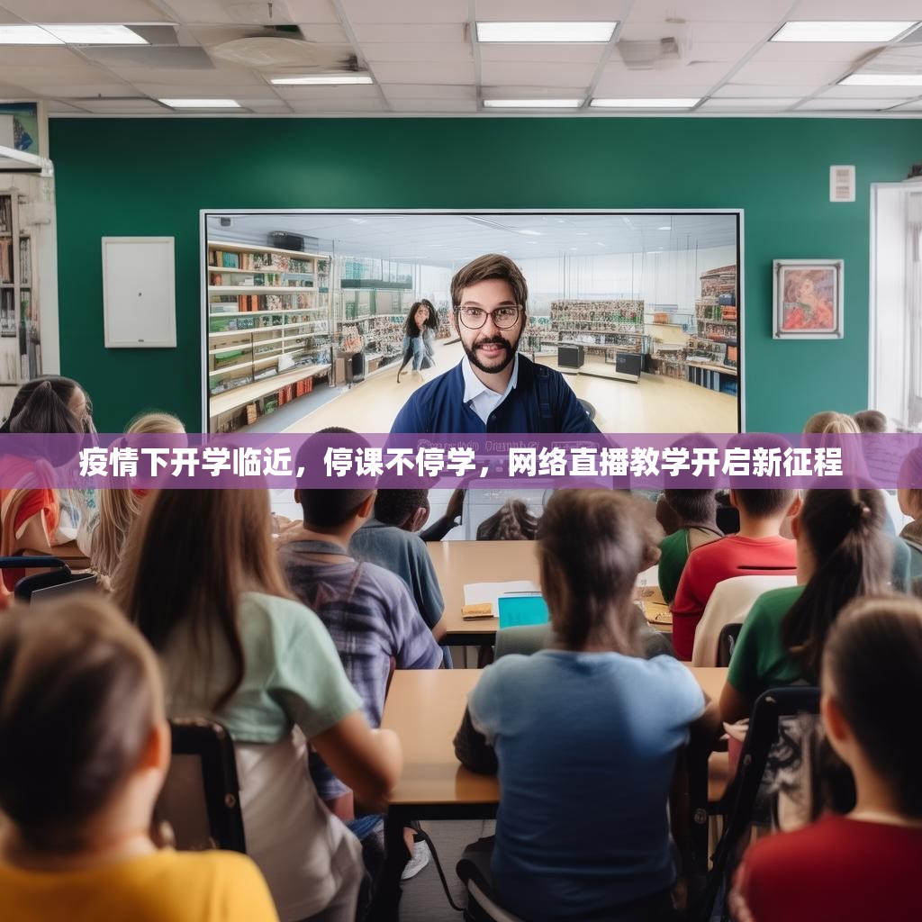 疫情下开学临近，停课不停学，网络直播教学开启新征程