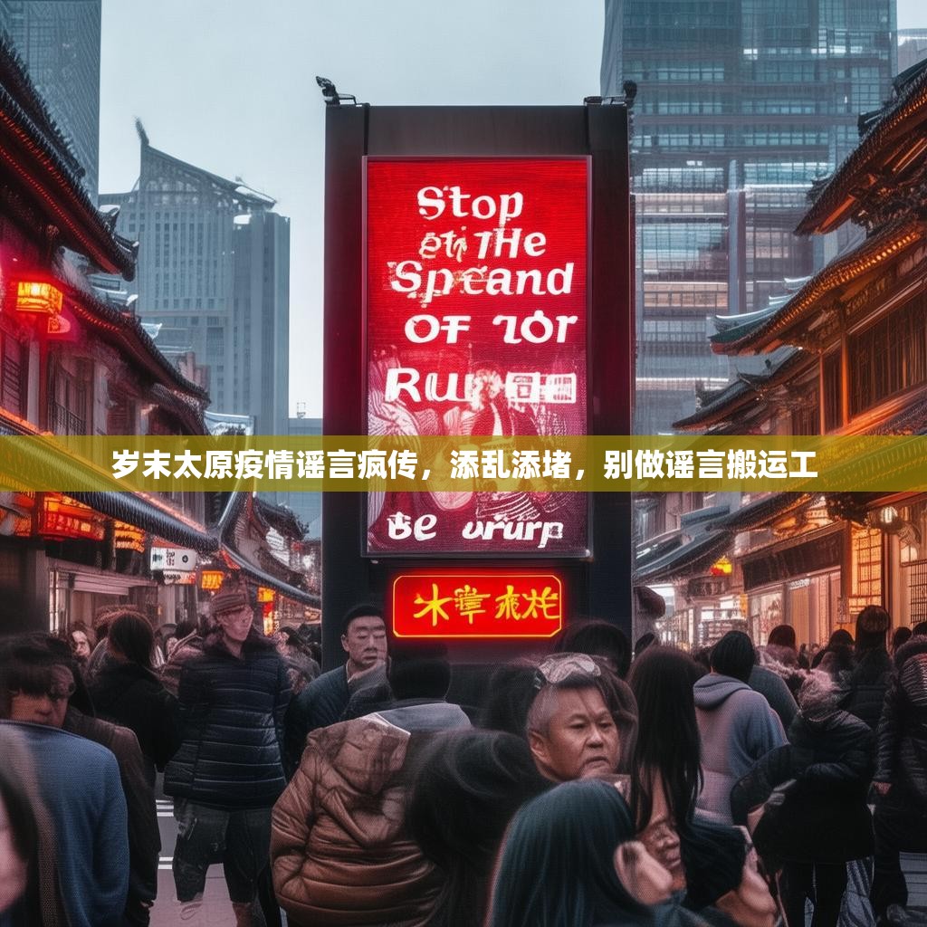 岁末太原疫情谣言疯传，添乱添堵，别做谣言搬运工