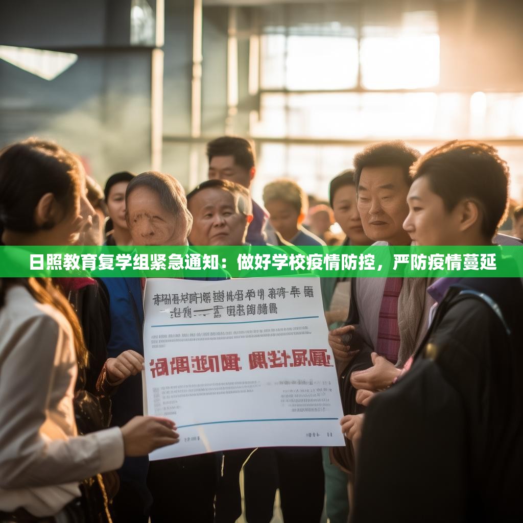日照教育复学组紧急通知：做好学校疫情防控，严防疫情蔓延