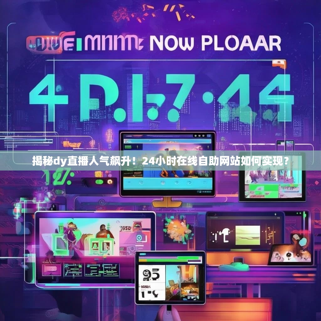 揭秘dy直播人气飙升!24小时在线自助网站如何实现?