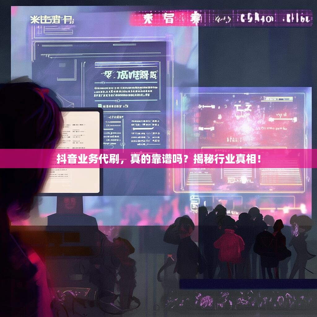 抖音业务代刷，真的靠谱吗？揭秘行业真相！