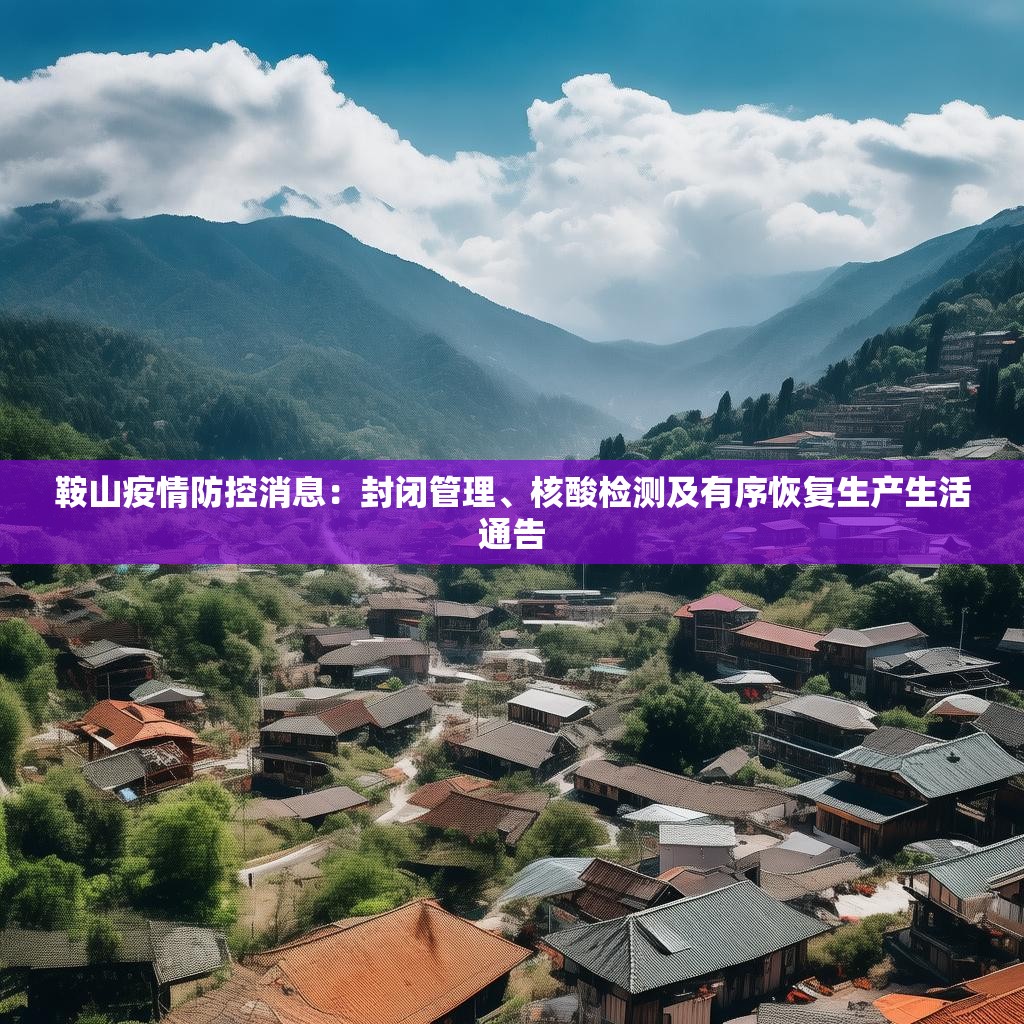 鞍山疫情防控消息：封闭管理、核酸检测及有序恢复生产生活通告