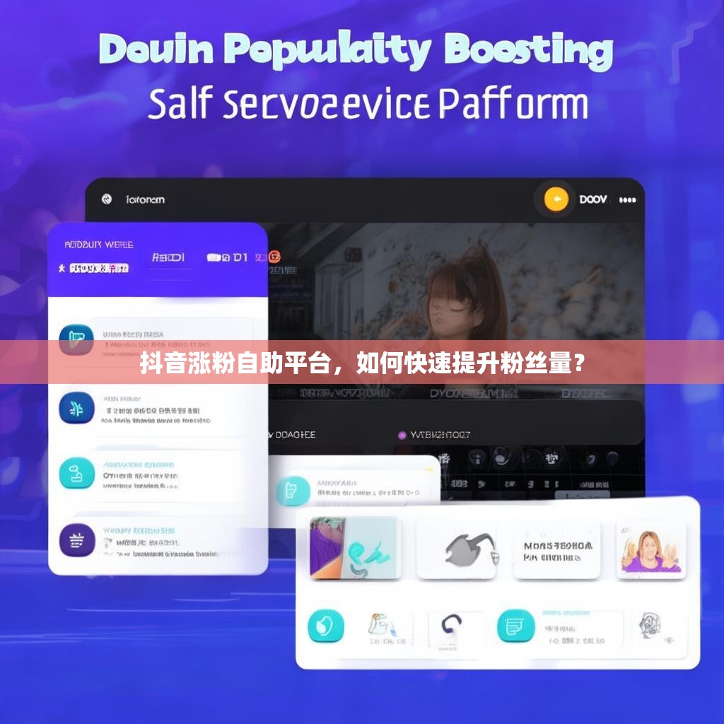 抖音涨粉自助平台，如何快速提升粉丝量？
