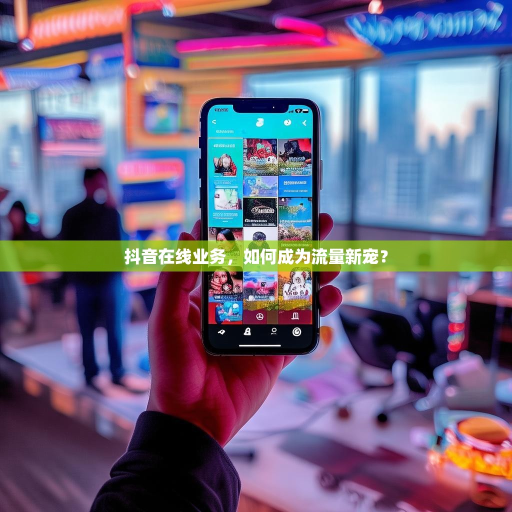 抖音在线业务，如何成为流量新宠？