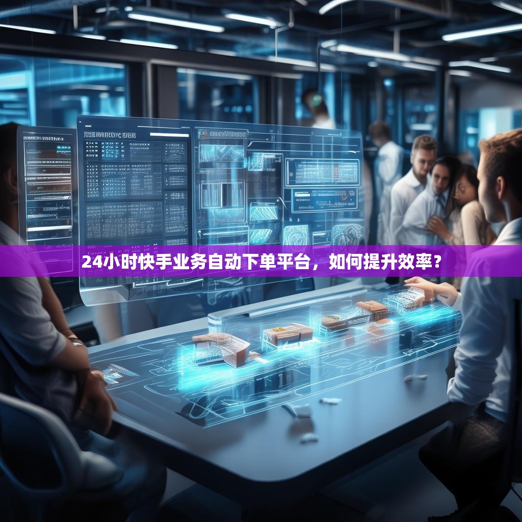 24小时快手业务自动下单平台，如何提升效率？