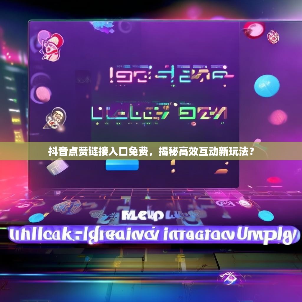 抖音点赞链接入口免费，揭秘高效互动新玩法？