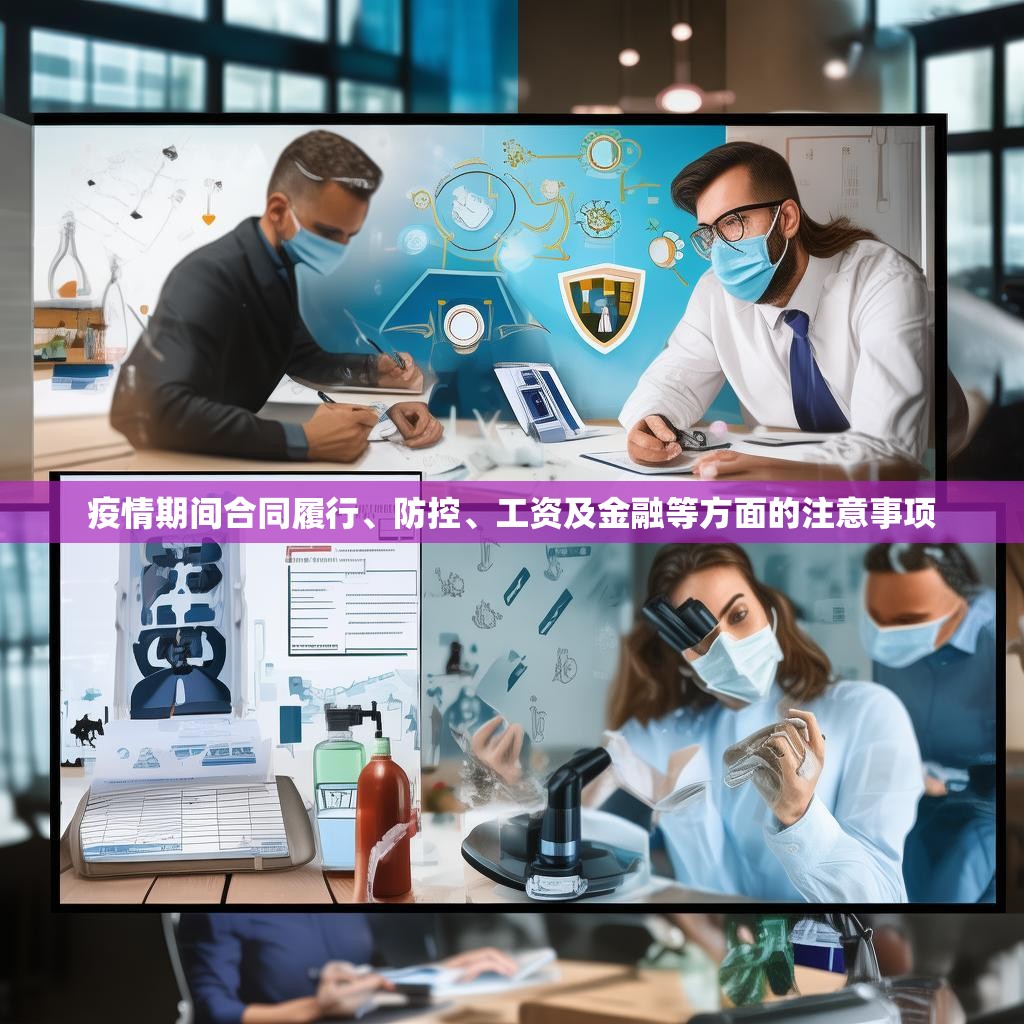 疫情期间合同履行、防控、工资及金融等方面的注意事项