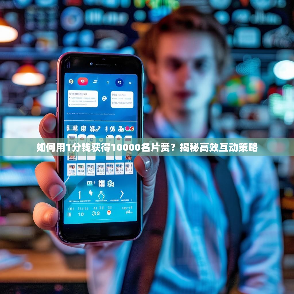 如何用1分钱获得10000名片赞?揭秘高效互动策略