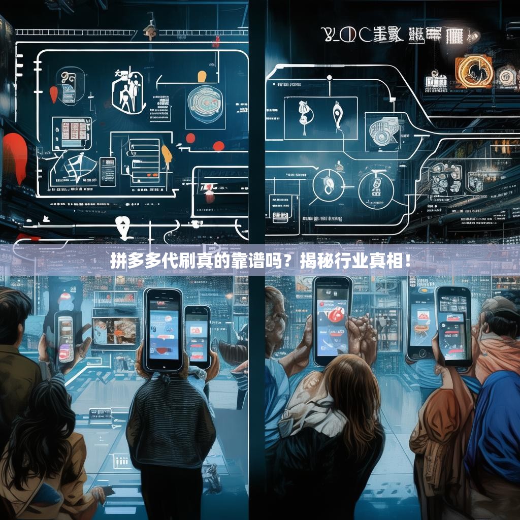 拼多多代刷真的靠谱吗?揭秘行业真相!