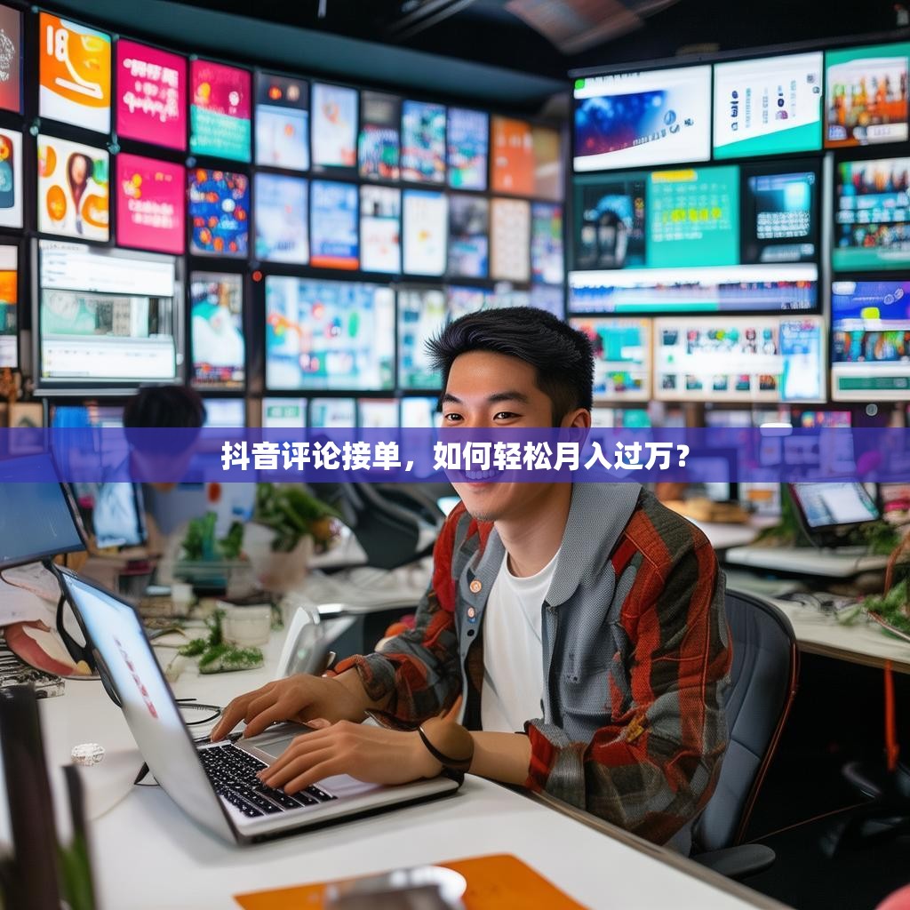 抖音评论接单，如何轻松月入过万？