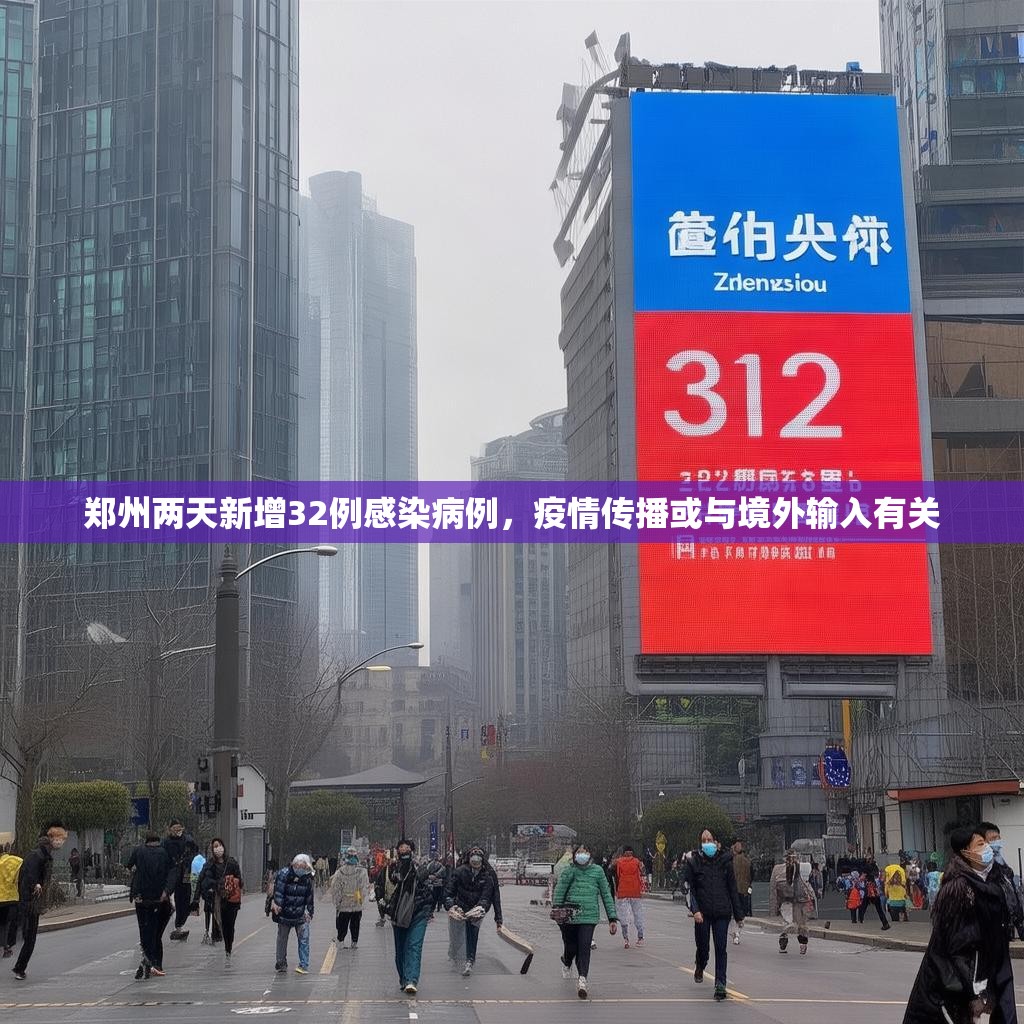 郑州两天新增32例感染病例，疫情传播或与境外输入有关