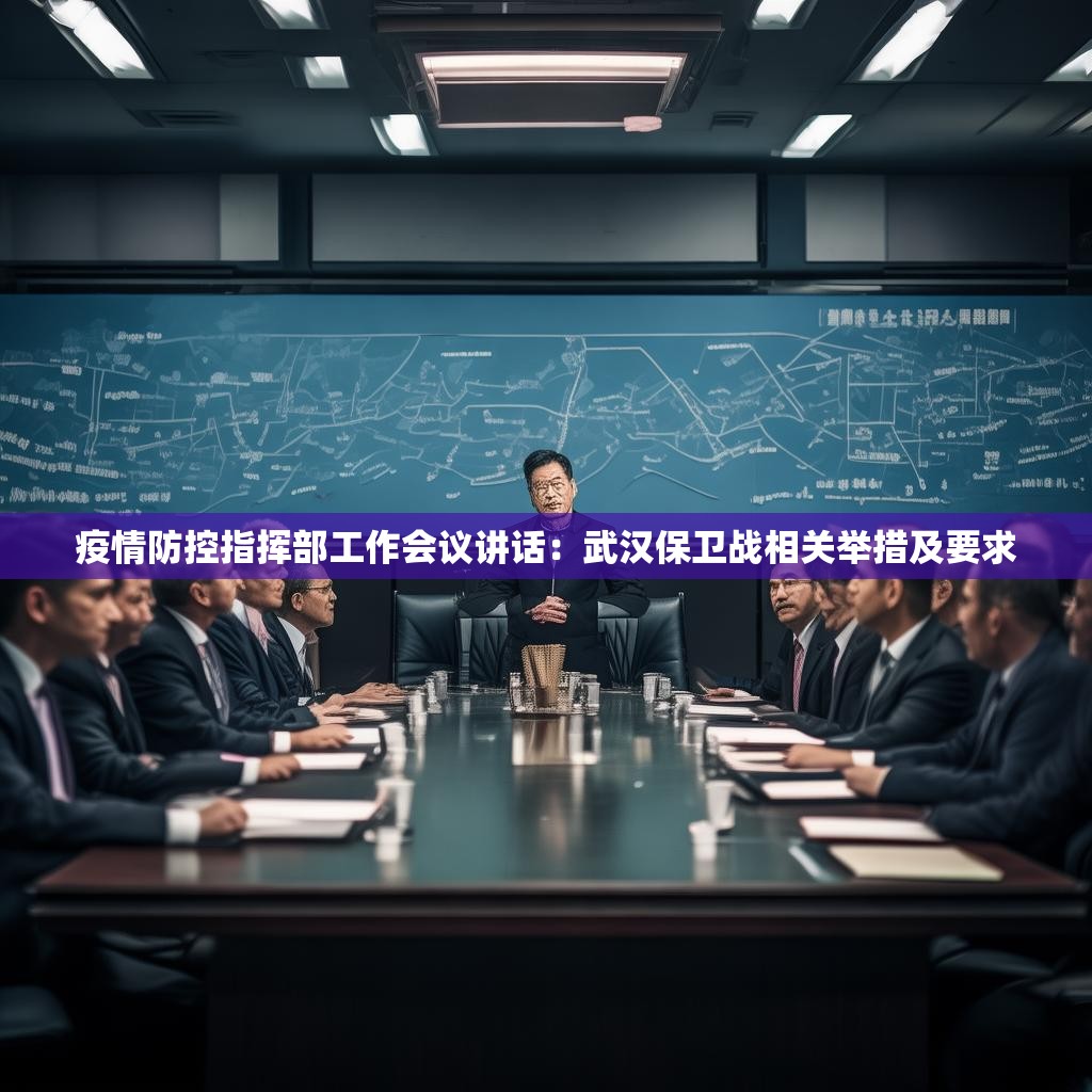 疫情防控指挥部工作会议讲话：武汉保卫战相关举措及要求