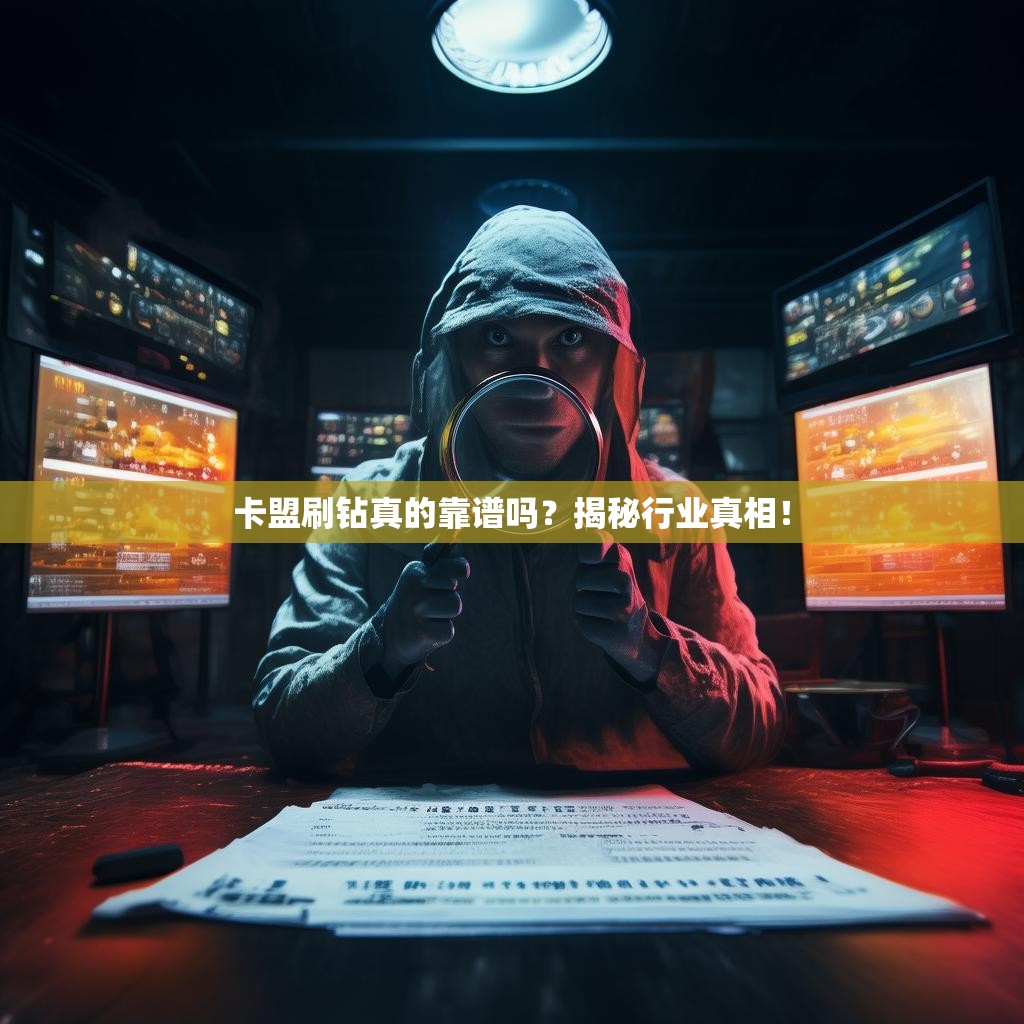 卡盟刷钻真的靠谱吗？揭秘行业真相！