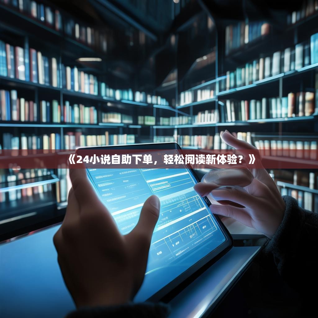 《24小说自助下单，轻松阅读新体验？》