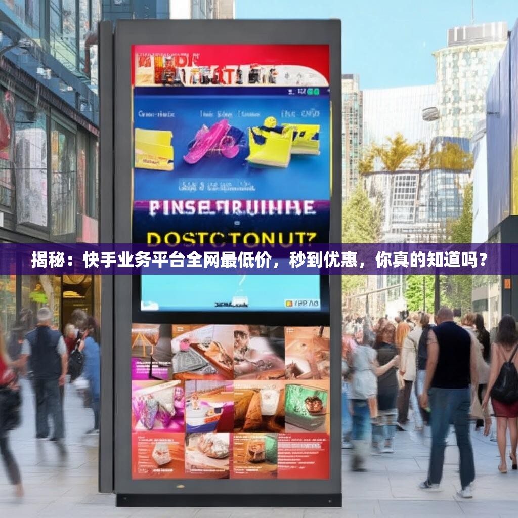 揭秘：快手业务平台全网最低价，秒到优惠，你真的知道吗？