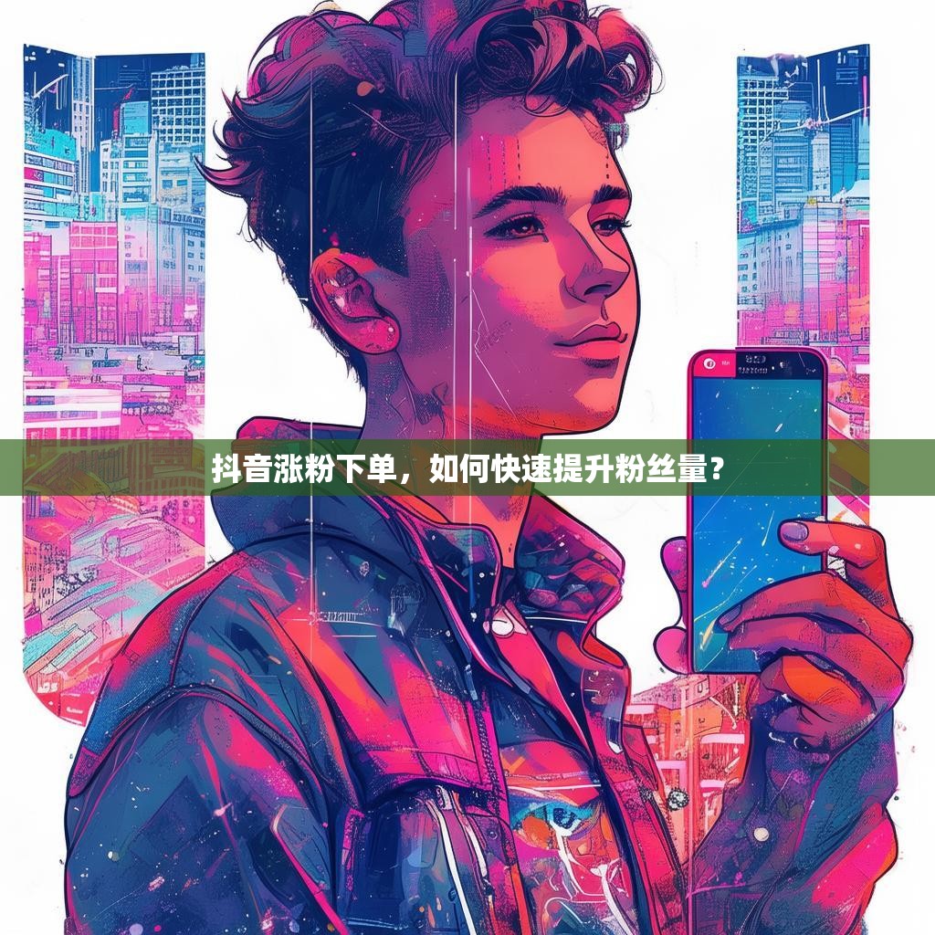 抖音涨粉下单，如何快速提升粉丝量？