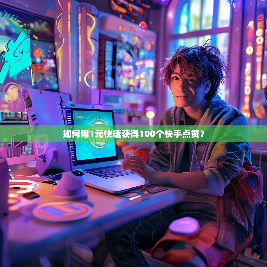 如何用1元快速获得100个快手点赞？