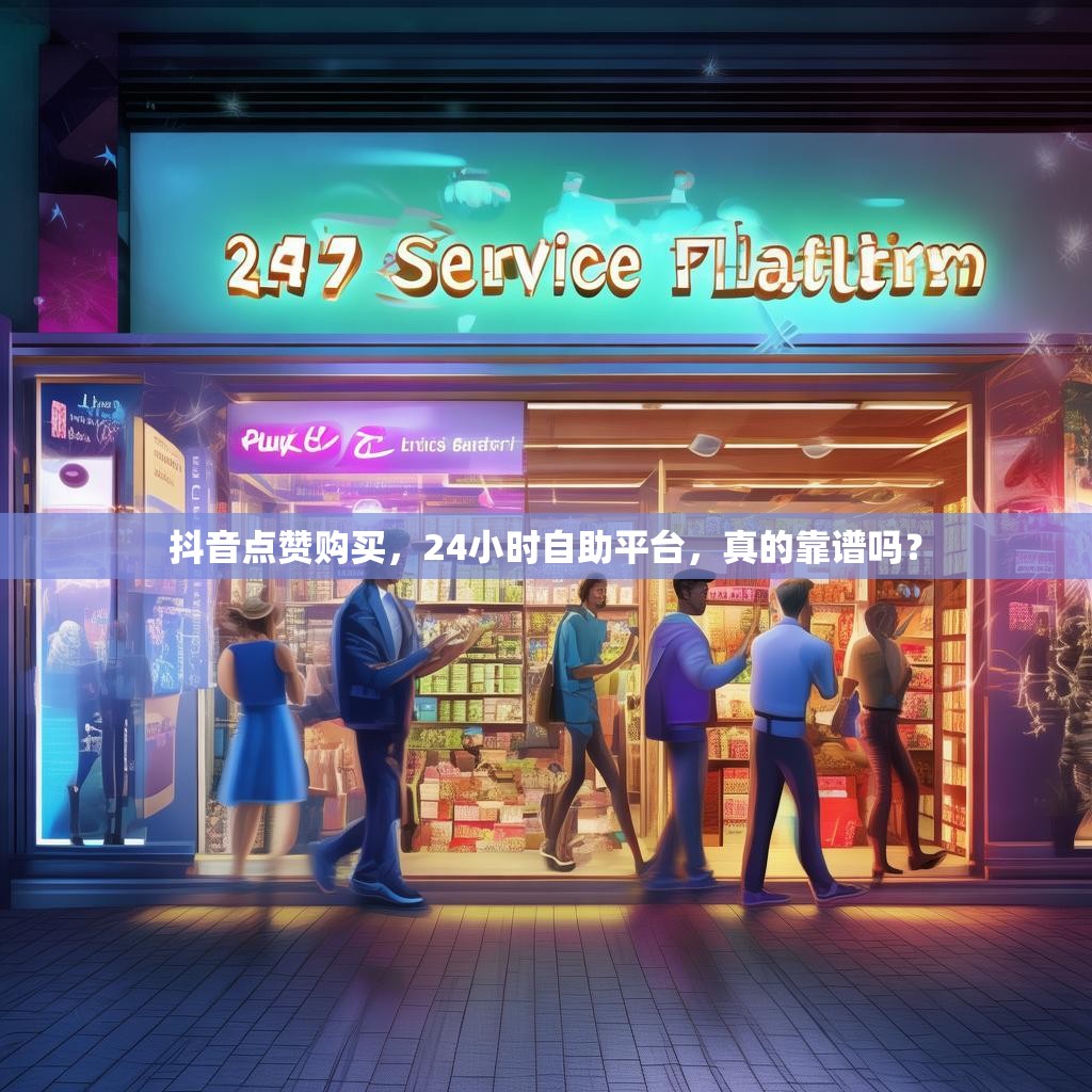 抖音点赞购买，24小时自助平台，真的靠谱吗？