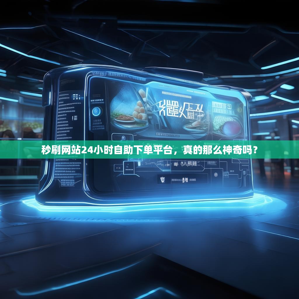 秒刷网站24小时自助下单平台，真的那么神奇吗？
