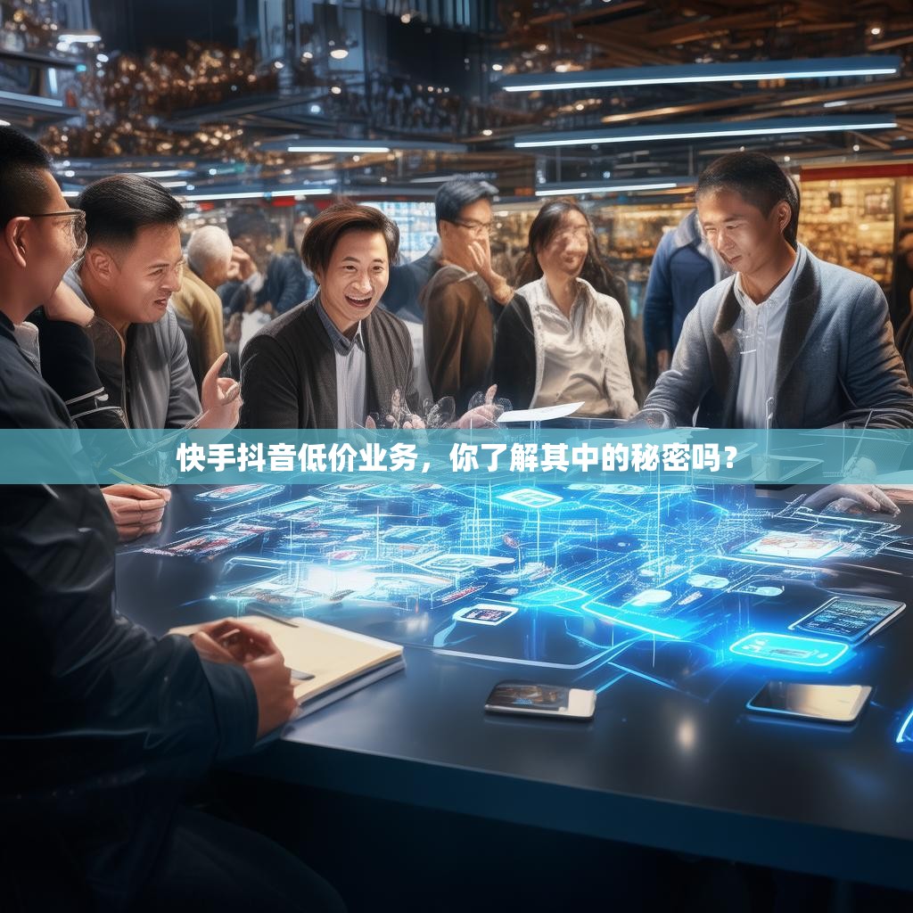 快手抖音低价业务，你了解其中的秘密吗？