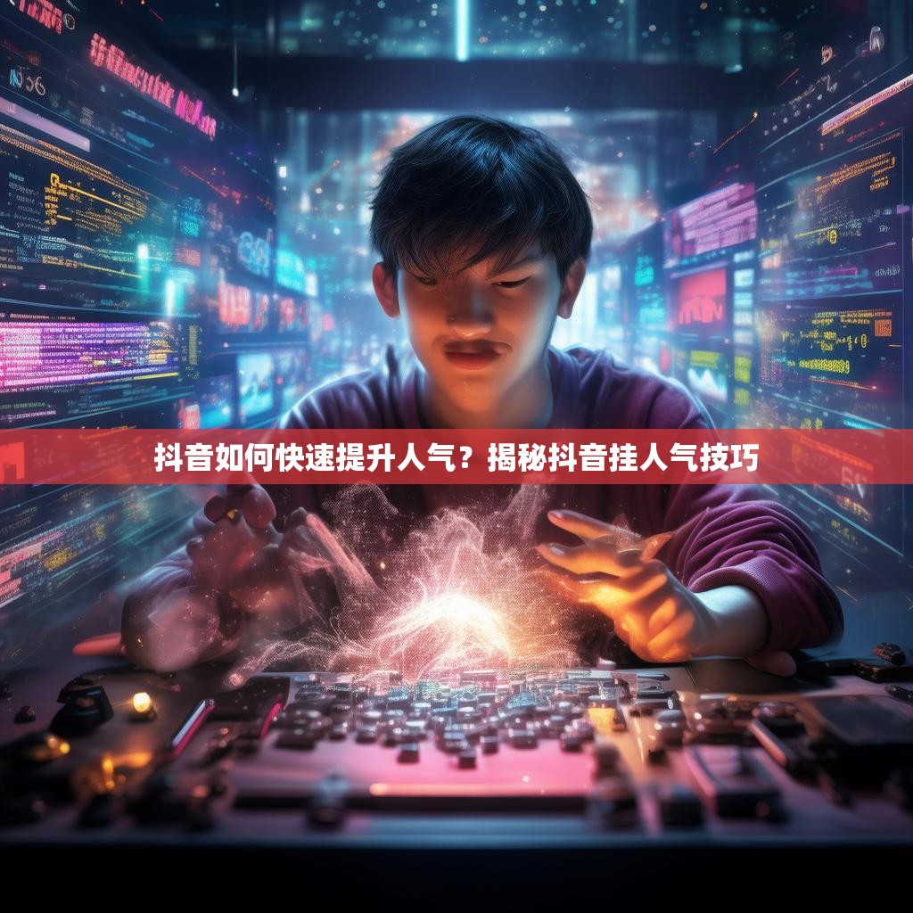 抖音如何快速提升人气?揭秘抖音挂人气技巧