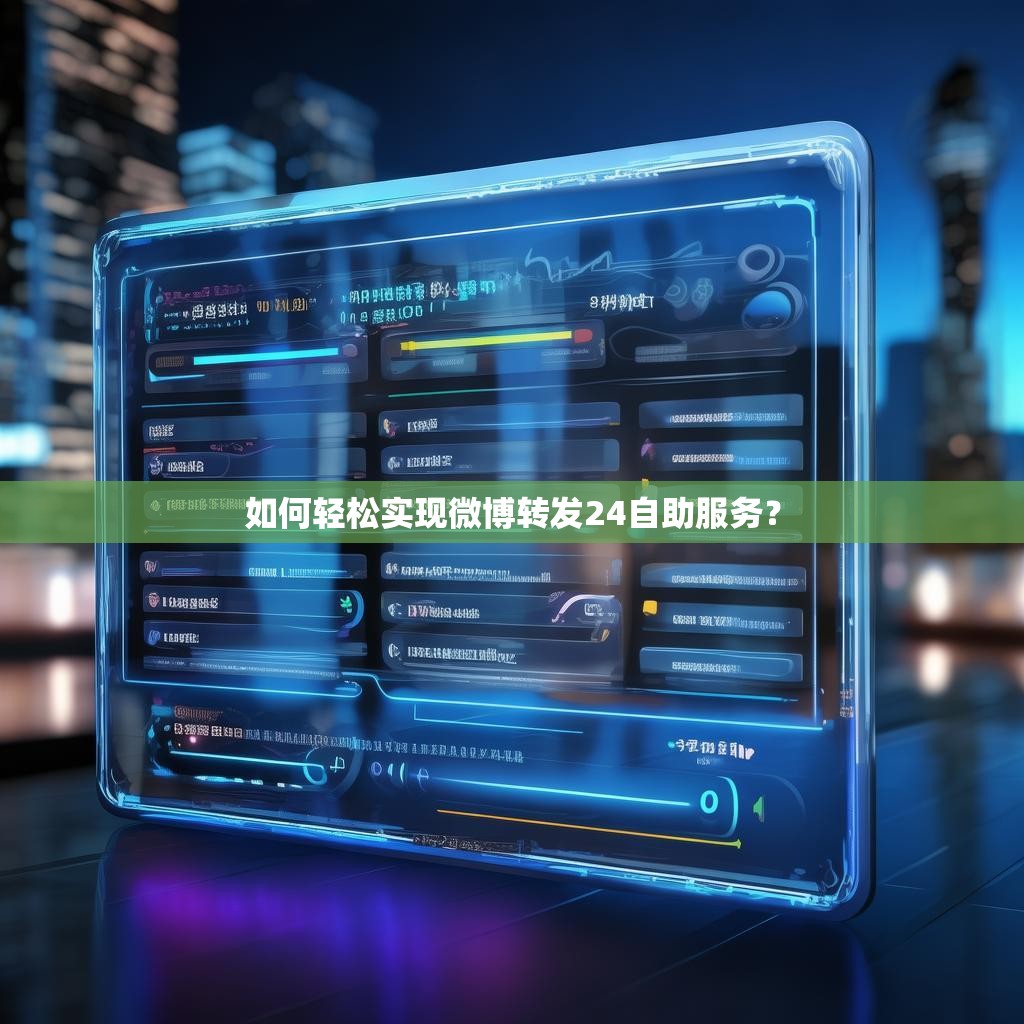 如何轻松实现微博转发24自助服务？