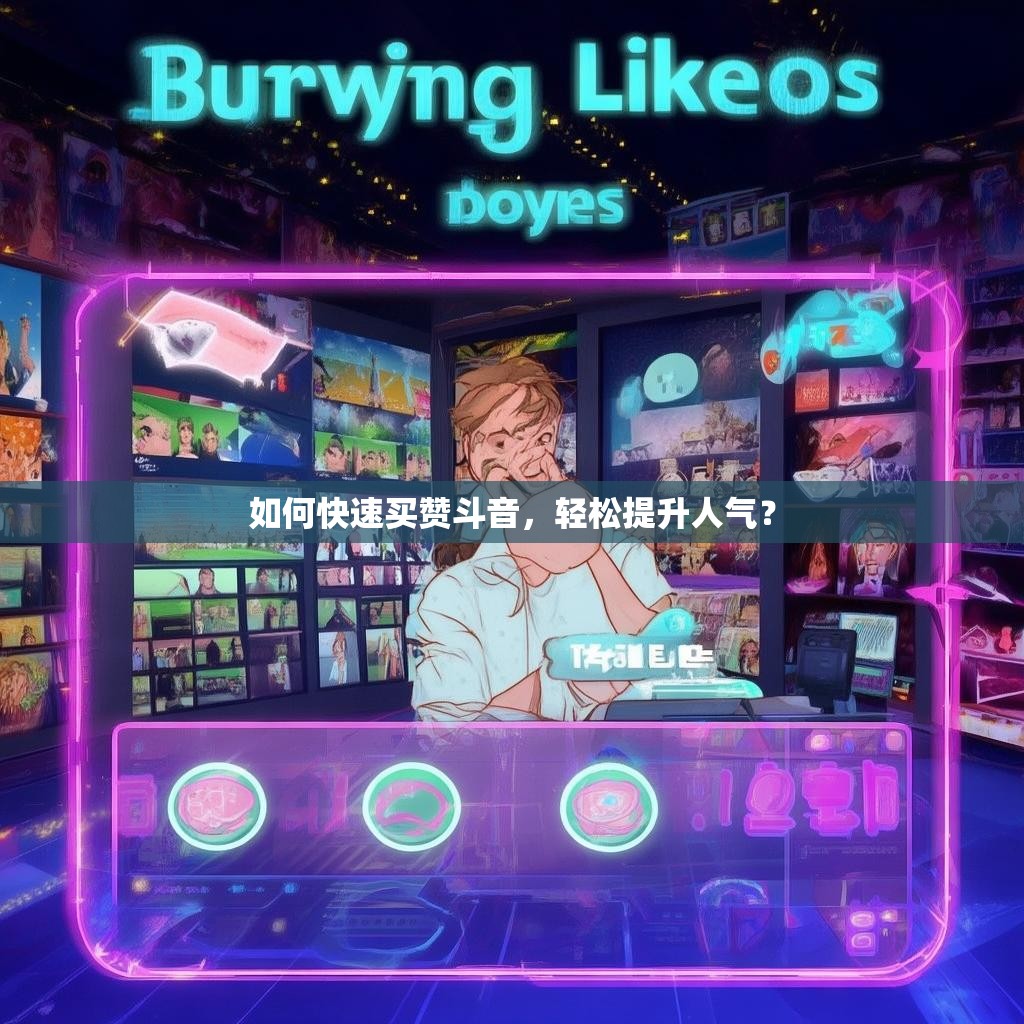 如何快速买赞斗音，轻松提升人气？