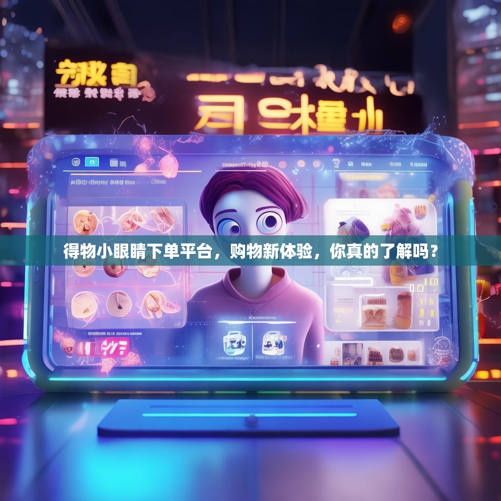 得物小眼睛下单平台，购物新体验，你真的了解吗？