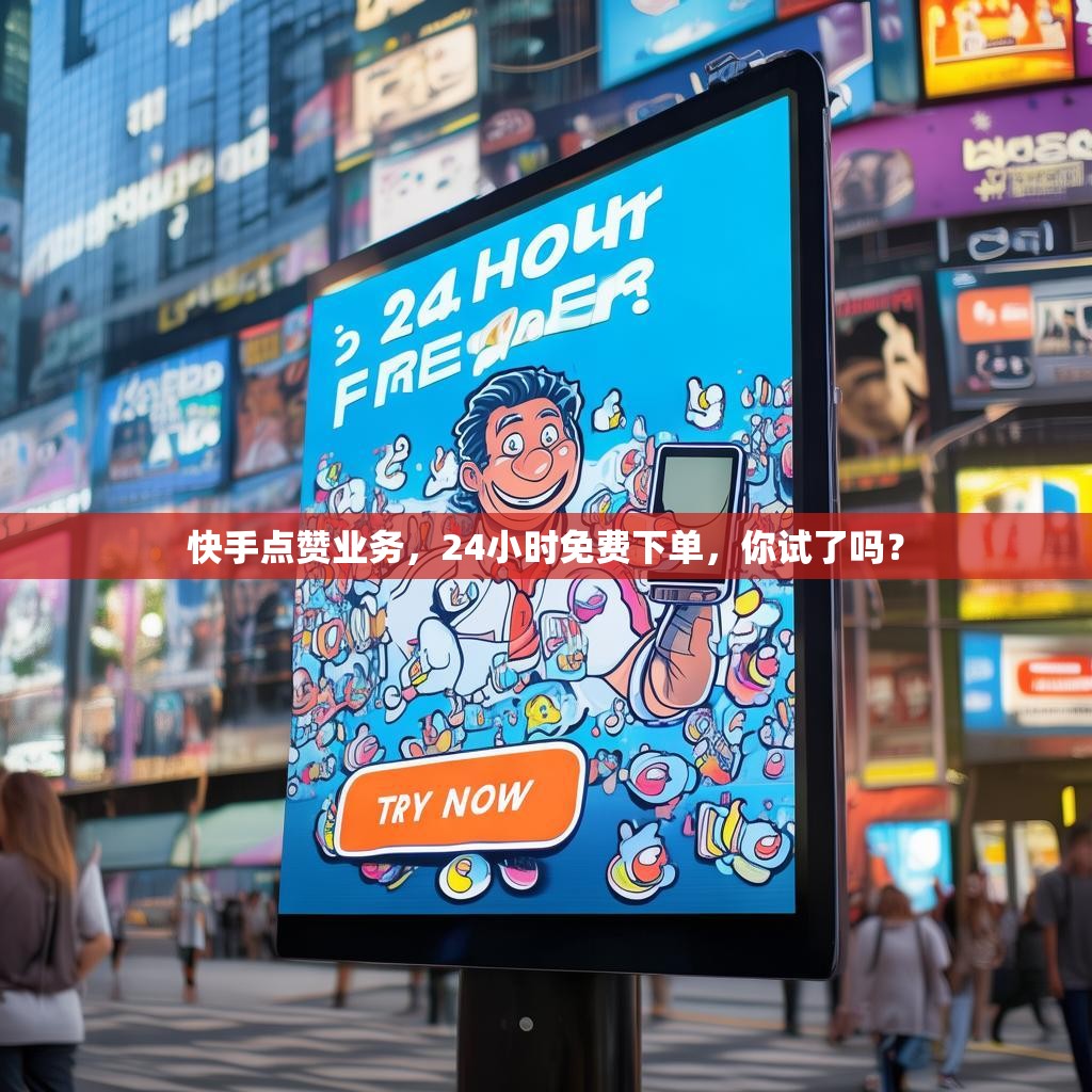 快手点赞业务，24小时免费下单，你试了吗？