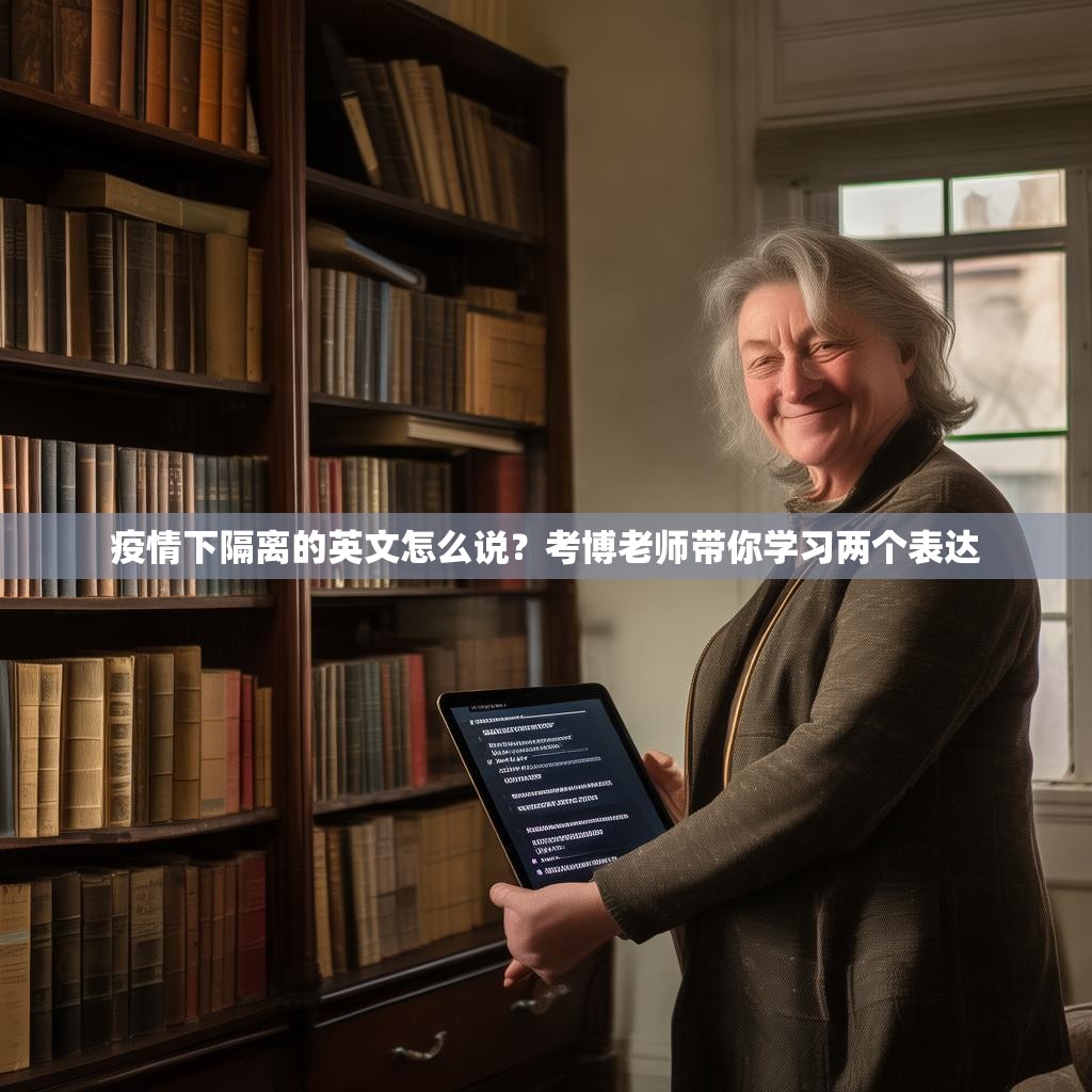 疫情下隔离的英文怎么说？考博老师带你学习两个表达