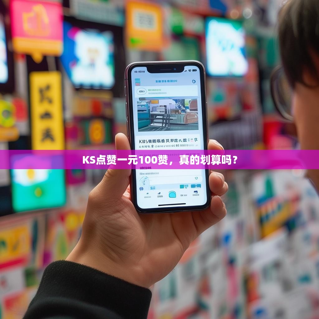 KS点赞一元100赞，真的划算吗？