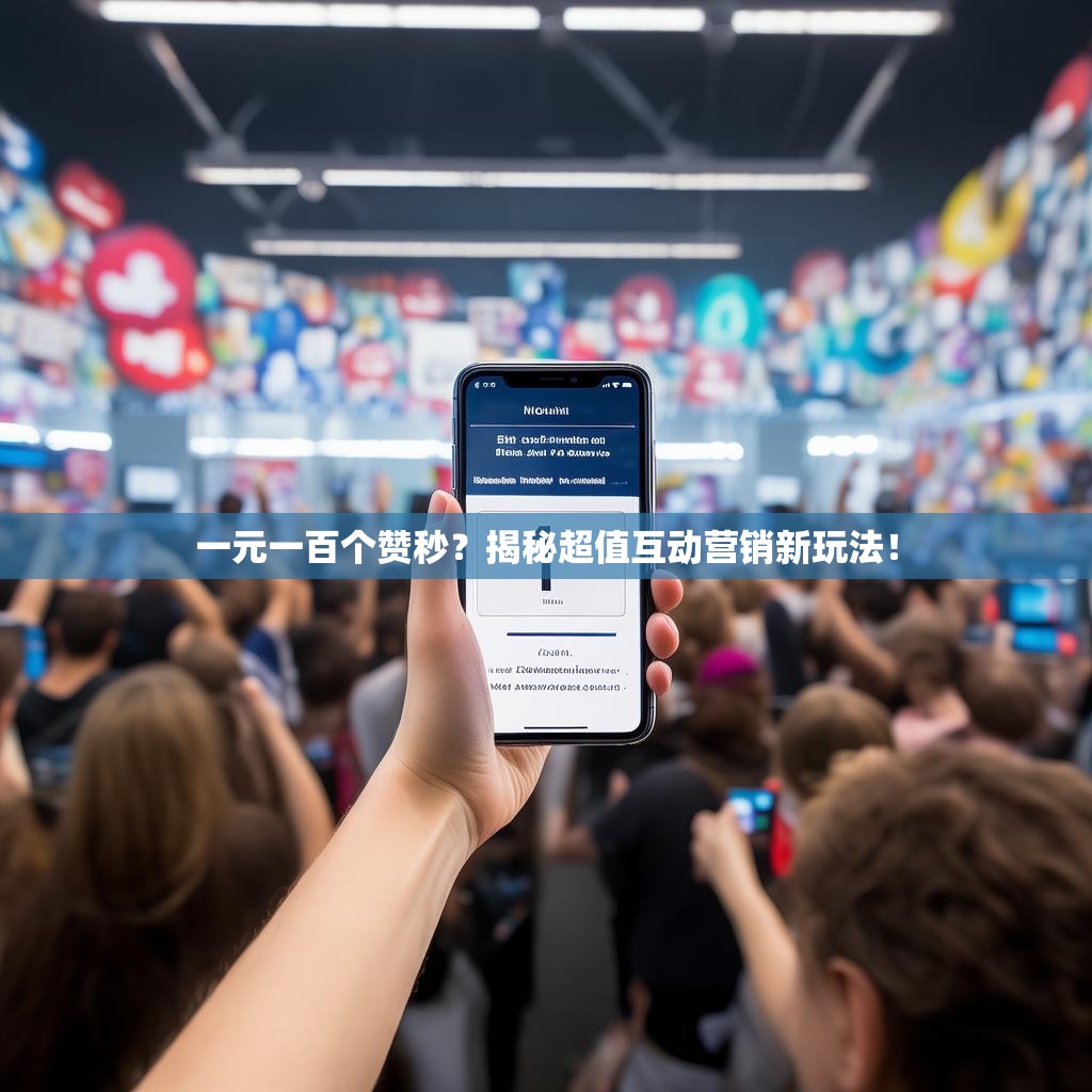 一元一百个赞秒？揭秘超值互动营销新玩法！