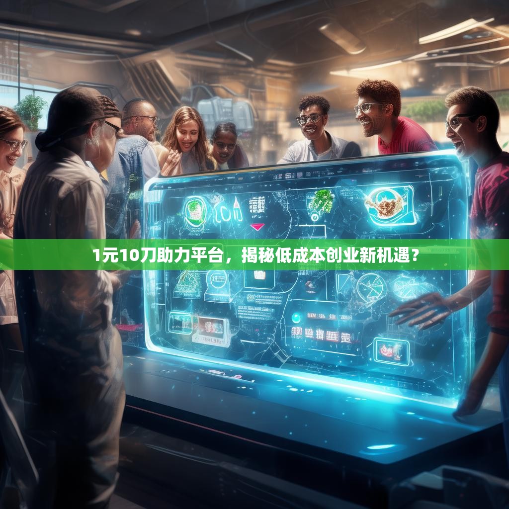 1元10刀助力平台，揭秘低成本创业新机遇？