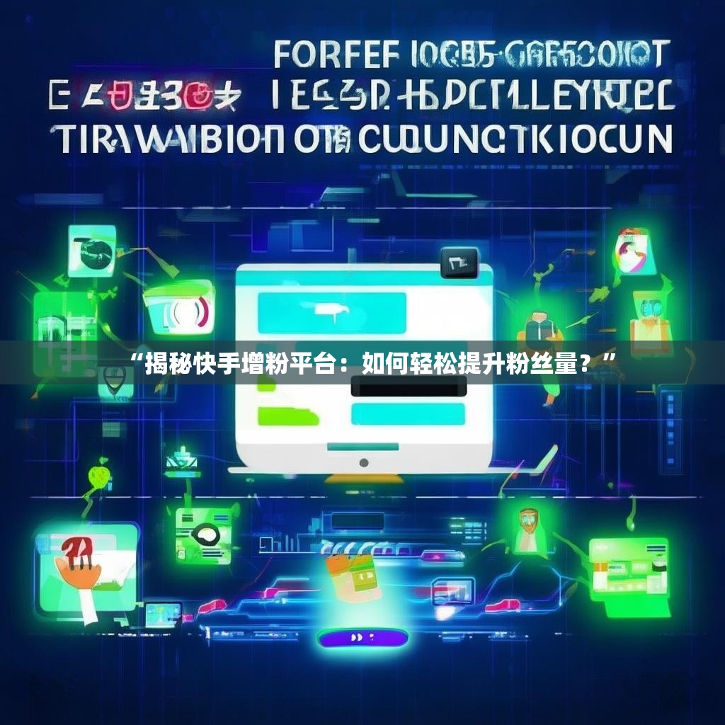 “揭秘快手增粉平台:如何轻松提升粉丝量?”