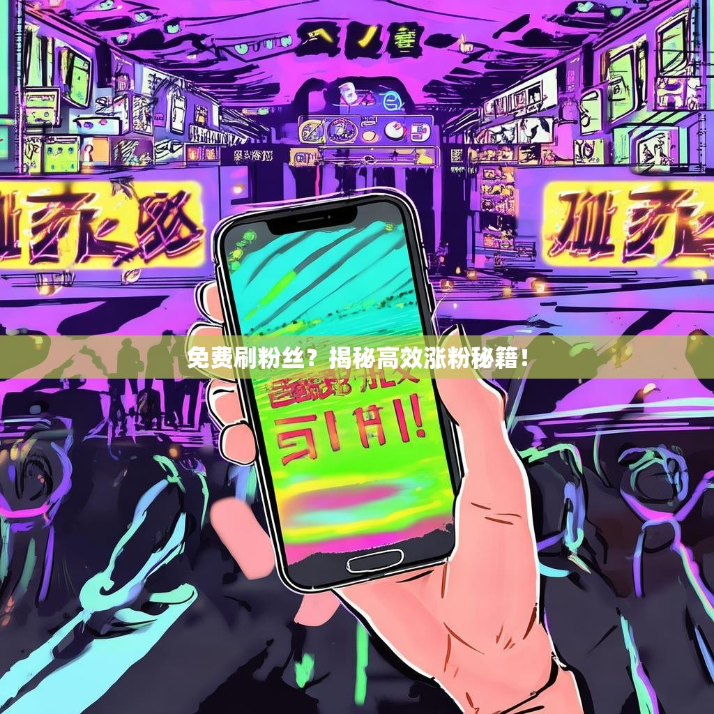 免费刷粉丝？揭秘高效涨粉秘籍！