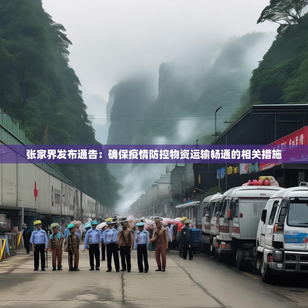 张家界发布通告：确保疫情防控物资运输畅通的相关措施