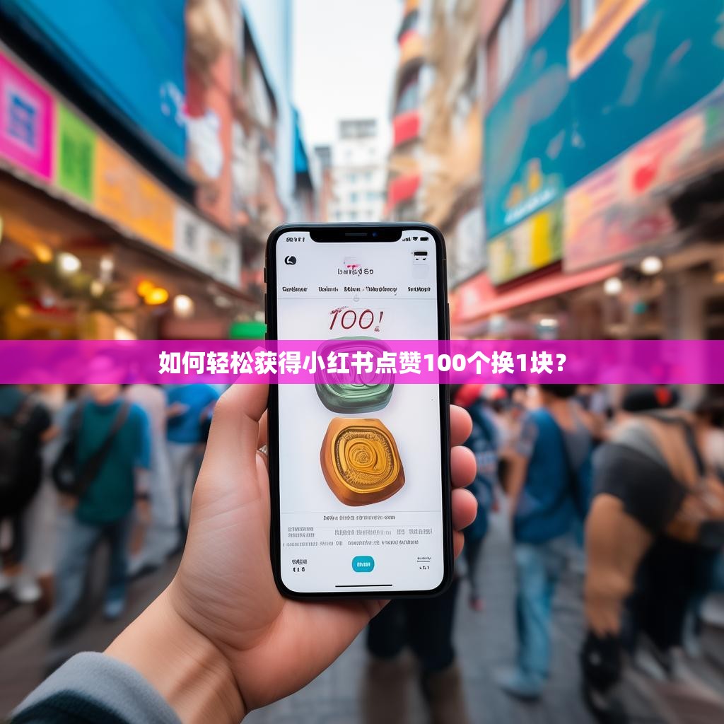 如何轻松获得小红书点赞100个换1块？