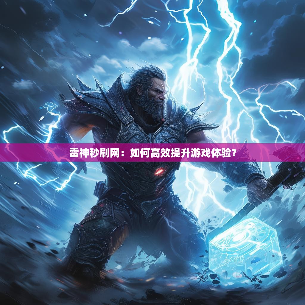 雷神秒刷网:如何高效提升游戏体验?